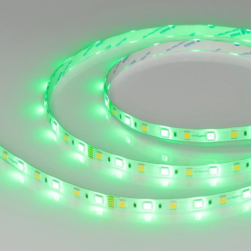 Лента светодиодная RTW-SE-B60-10mm 24V RGBW-White (14.4 W/m, IP65, 5060, 5m) (Arlight, Открытый)