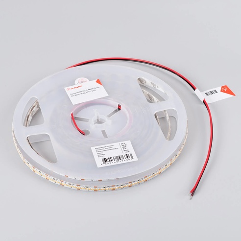 Лента светодиодная MICROLED-M420-8mm 24V Warm3000 (9.6 W/m, IP20, 2216, 5m) (Arlight, -)