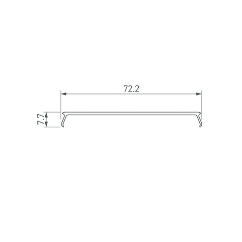 Экран W70-S-2500 OPAL (Arlight, Пластик)