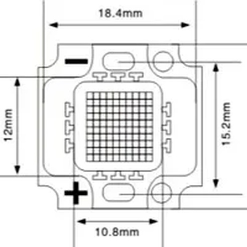 Мощный светодиод ARPL-8W-BCA-2020-WW (VF12V, 700mA) (Arlight, -)