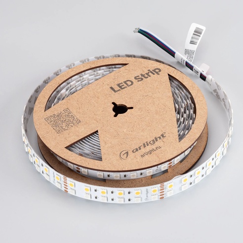 Лента светодиодная RT-B144-19mm 24V RGBW-Day (32 W/m, IP20, 5m) (Arlight, -)