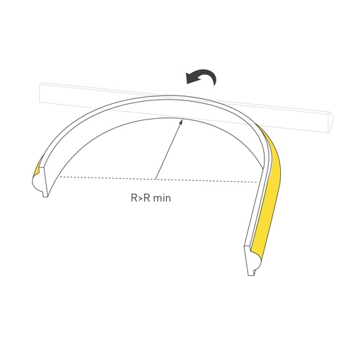 Лента светодиодная герметичная MOONLIGHT-TOP-M280-10x5mm 24V Warm2200 (15 W/m, IP65, 5m, wire x1)  (Arlight, Вывод прямой, 3 года)