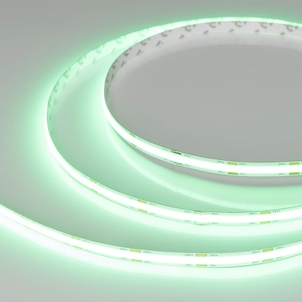 Лента светодиодная COB-X544-8mm 24V Green (11.5 W/m, IP20, CSP, 5m) (Arlight, -)