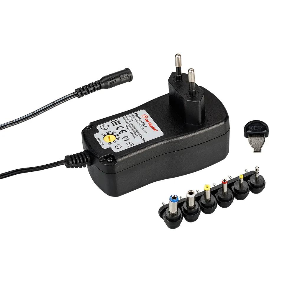 Блок питания ARDV-24-ADJ (3-12V, 2A, 24W) (Arlight, Адаптер, 2 года) - изображение товара