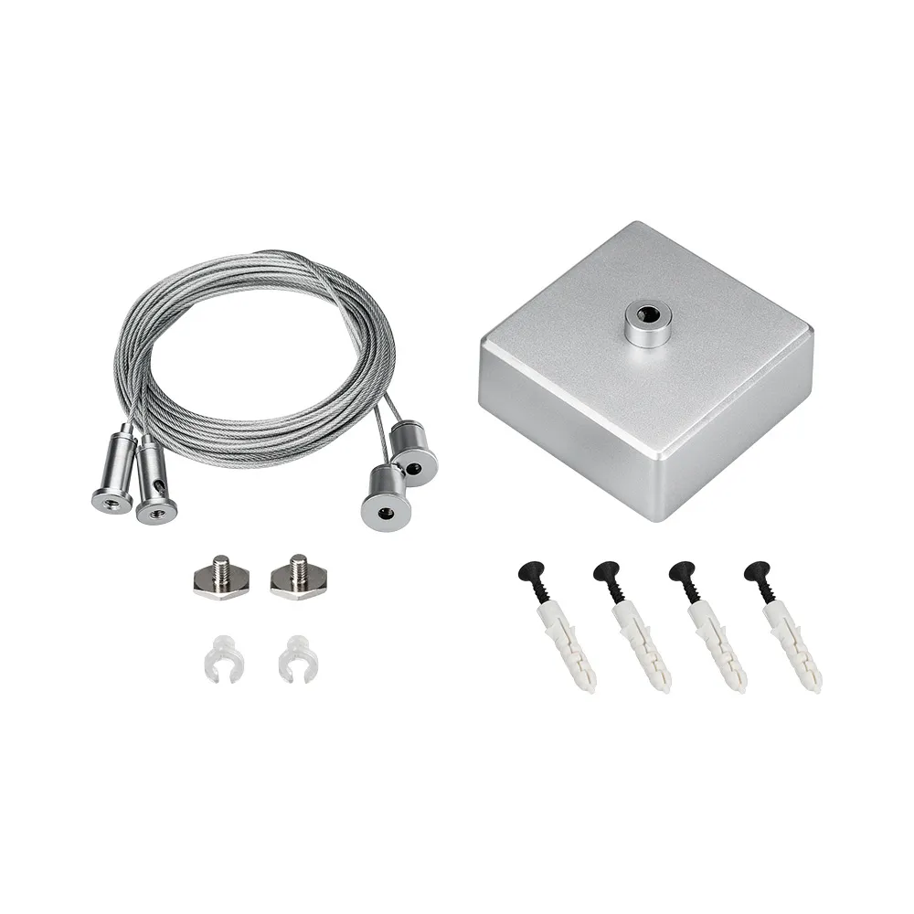 Подвес S2-LINE 2x4m Long Set (Silver Box, Pad 15x2mm) (Arlight, Металл) - изображение товара