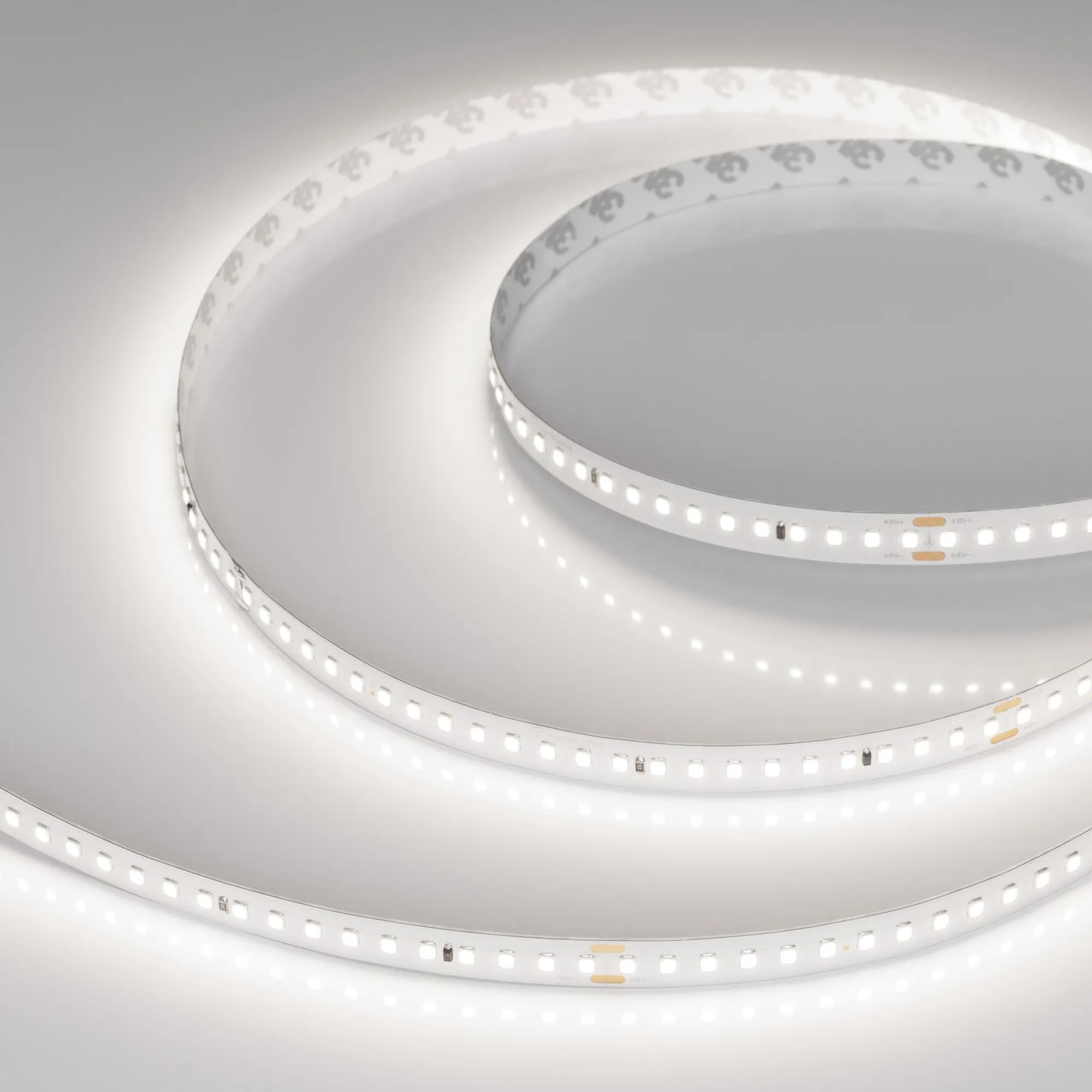 Лента светодиодная IC-A144-12mm 48V Day5000 (5.8 W/m, IP20, 2835, 50m) (Arlight, 5.8 Вт/м, IP20)