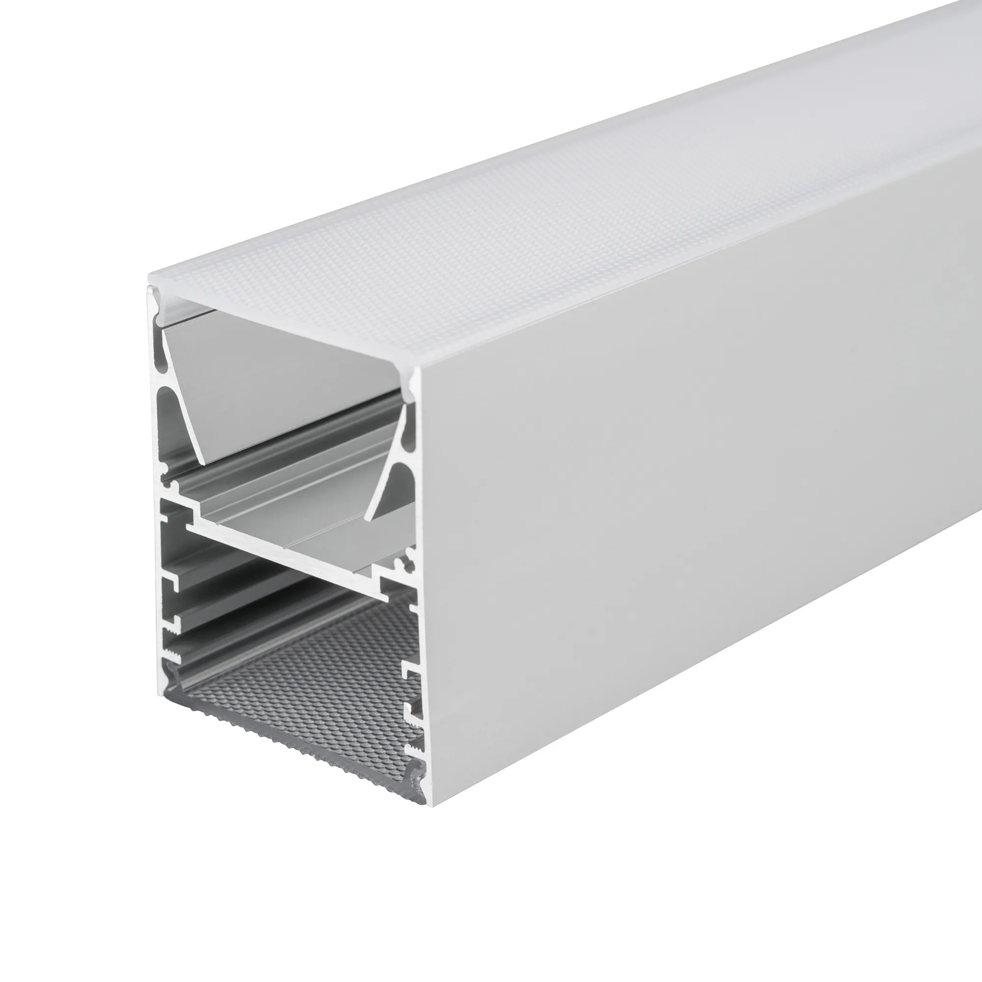 Профиль с экраном ALU-LINE-DUO-2000 ANOD+OPAL+PRISM (Arlight, Алюминий) - изображение товара