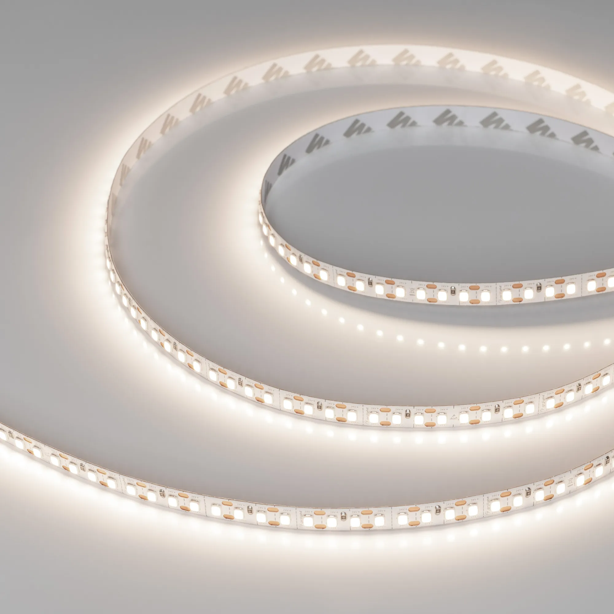 Лента FC-A160-8mm 24V Day4000-CX1 (14 W/m, IP20, 5m) (Arlight, резка 1 светодиод)