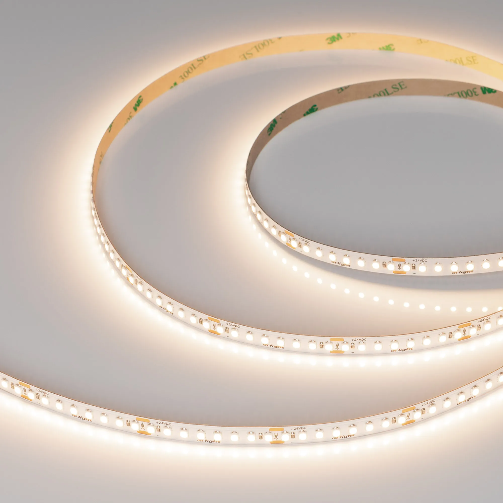 Лента UL-A176-8mm 24V Warm3500 (15 W/m, IP20, 5m) (Arlight, 7 лет) - изображение товара