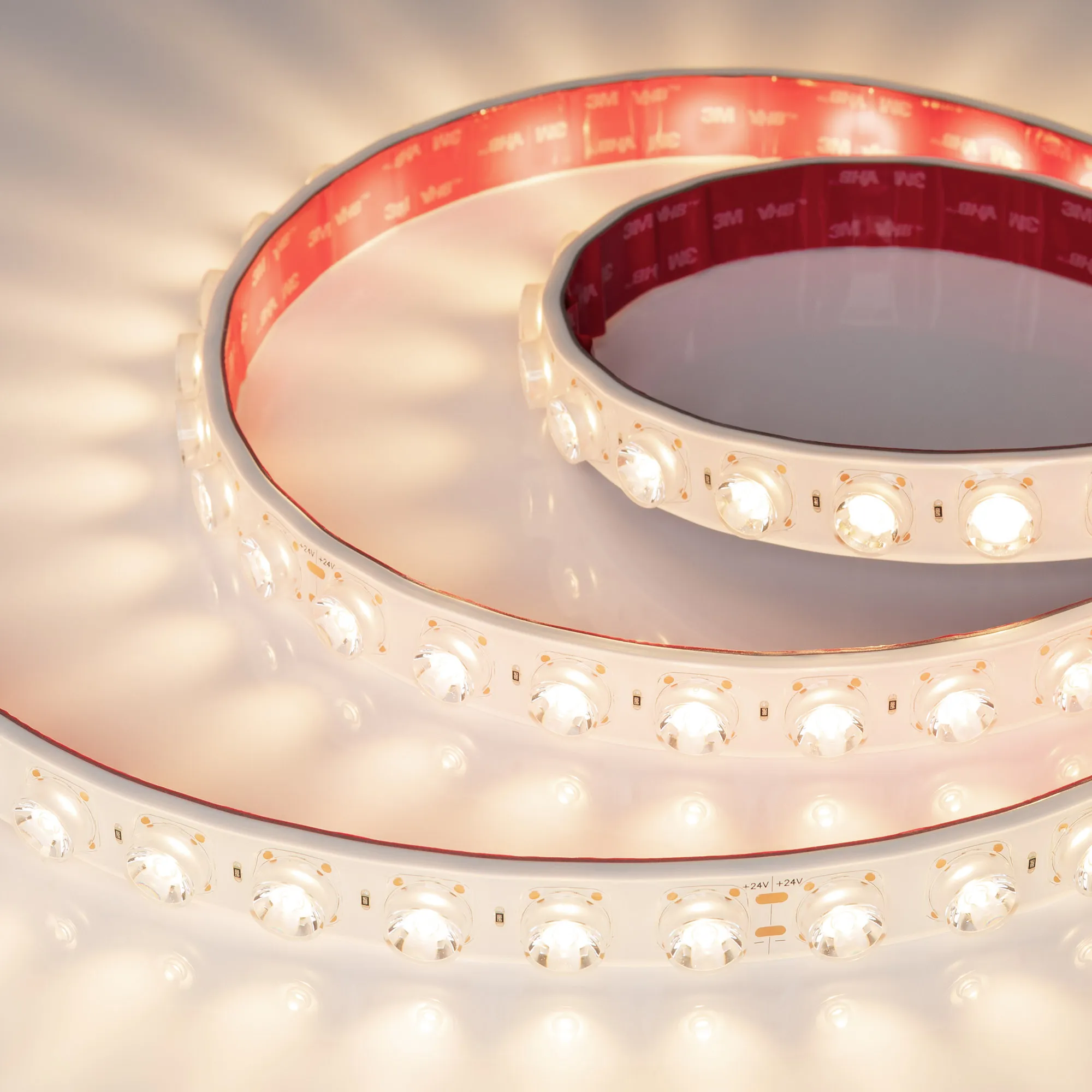 Лента герметичная FLT-PS-A42-23mm 24V Warm3000 (21 W/m, IP67, 15deg, 5m) (Arlight, -) - изображение товара