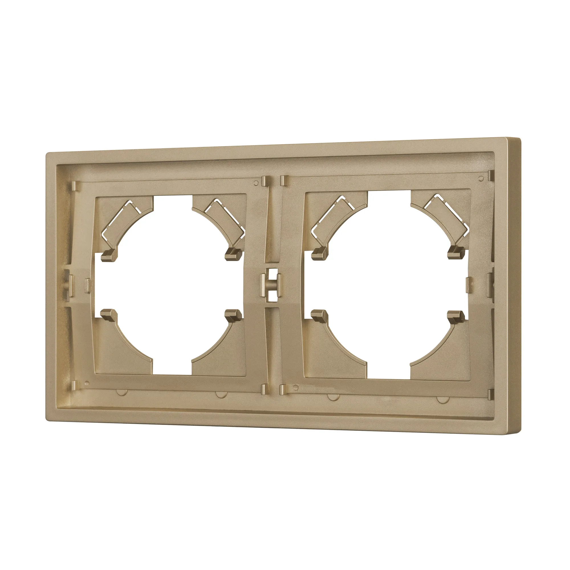 Рамка пластиковая FRM-TENDO-SFPL-2-GD (Arlight, -) - изображение товара