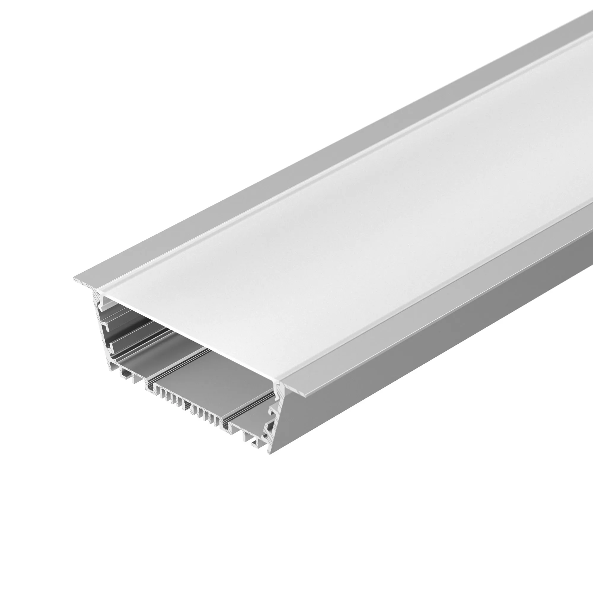 Профиль с экраном ARH-POWER-W120-F-2000 ANOD (Arlight, Алюминий) - изображение товара