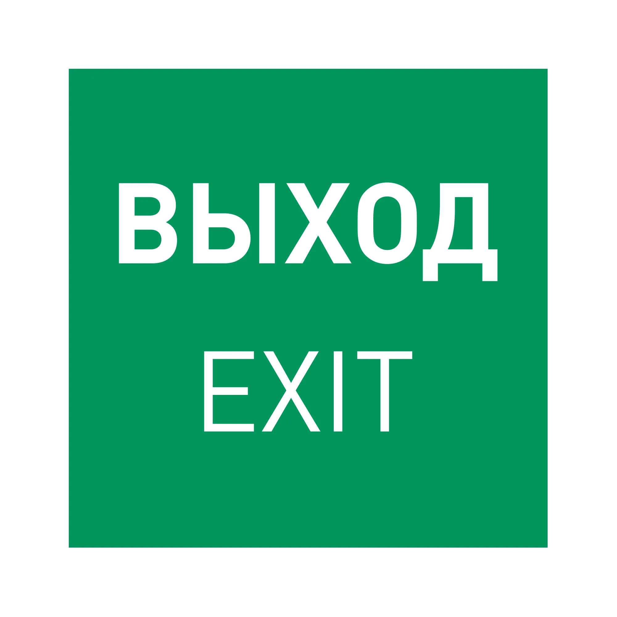 Пиктограмма EMGP-MARK-EXIT-FLAG (Выход) (Arlight, Пластик) - изображение товара