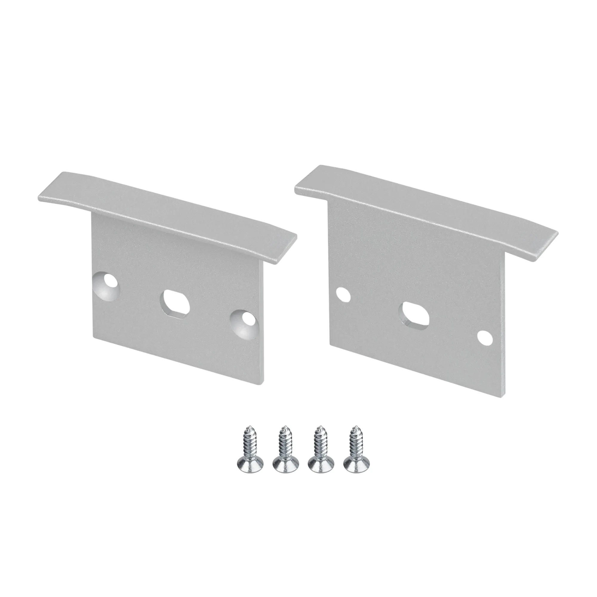 Заглушка LINIA25-F с отверстием (Arlight, Алюминий)