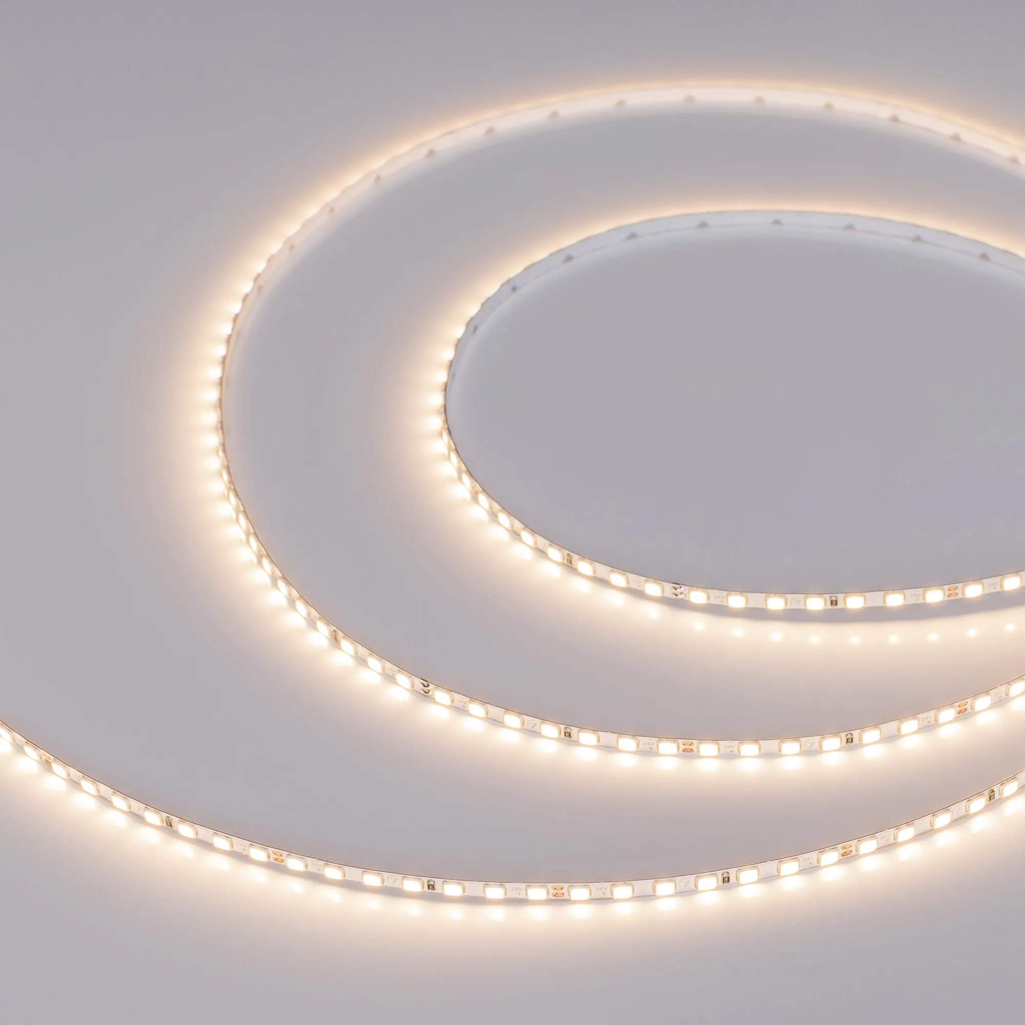 Лента светодиодная UL-A140-3.5mm 24V Warm3000 (6 W/m, IP20, 2835, 5m) (Arlight, узкая) - изображение товара